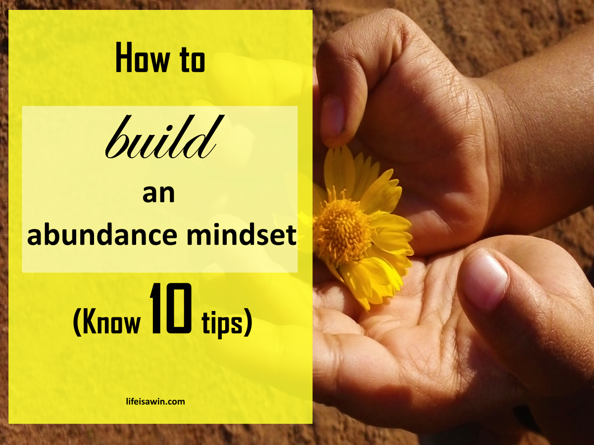 How To Build An Abundance Mindset (Know 10 Tips) - Lifeisawin