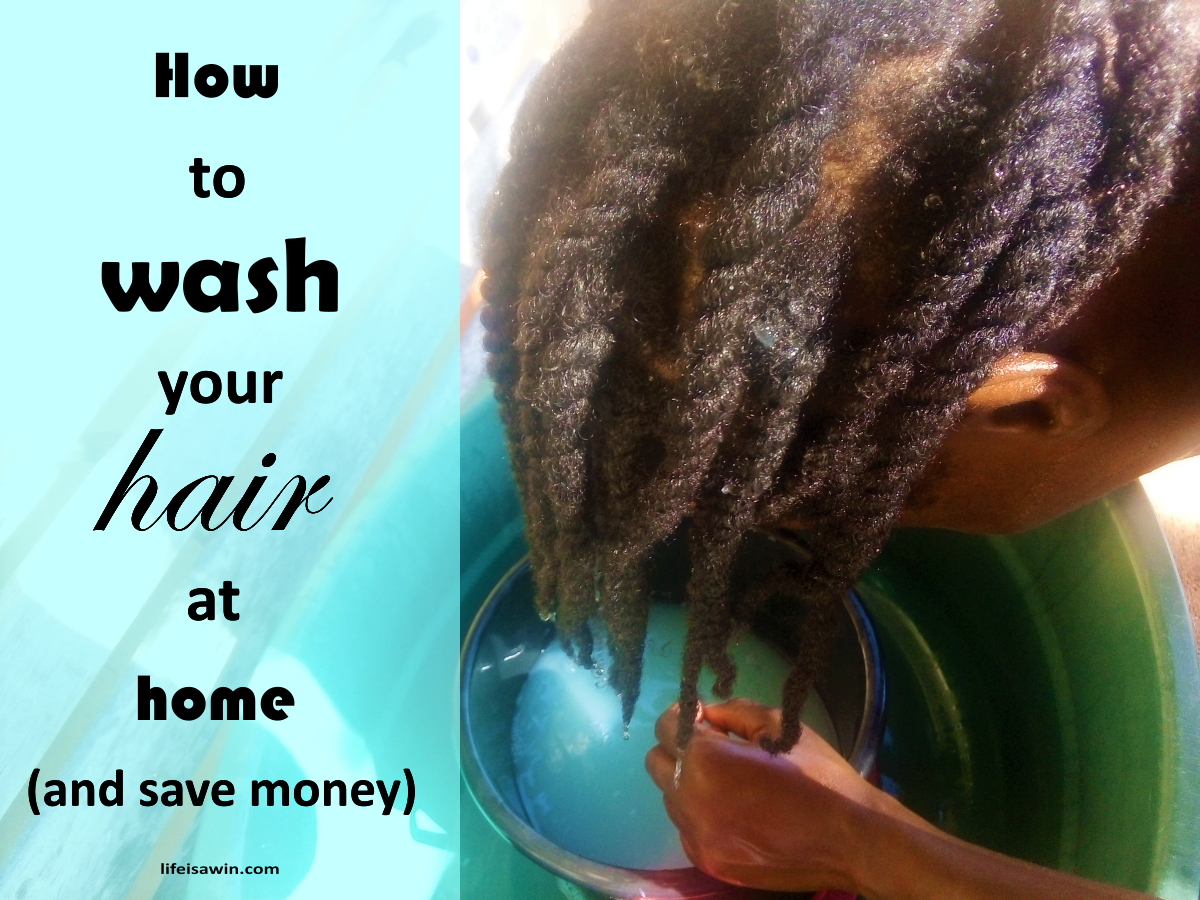 How to wash your hair at home (and save money) lifeisawin